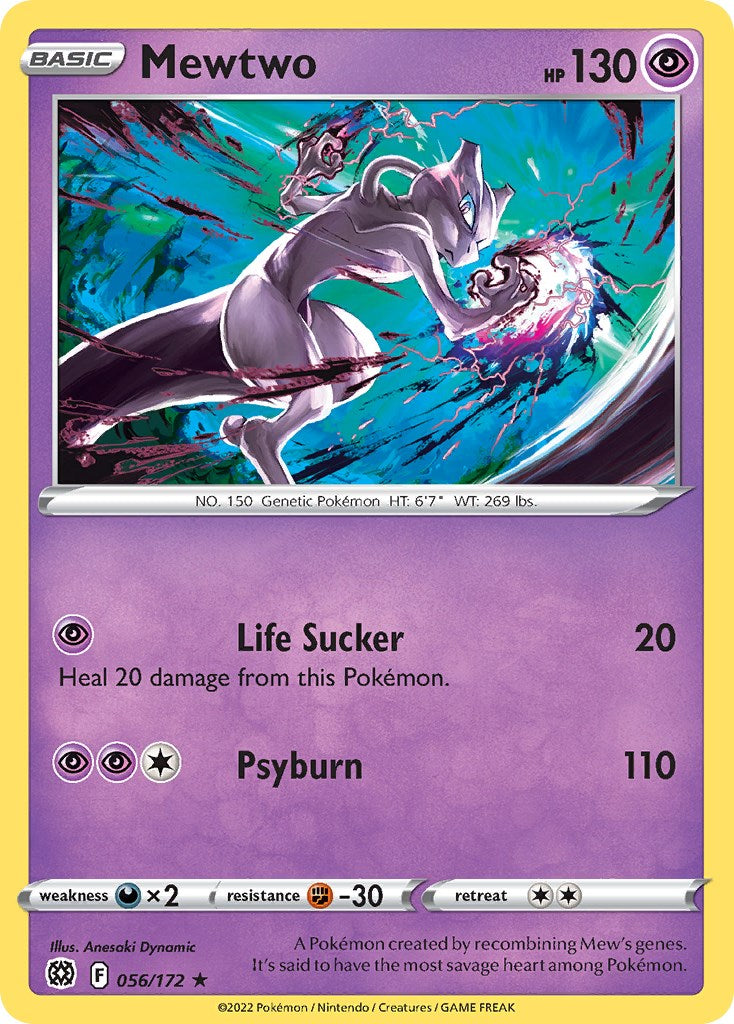 Mewtwo (056/172) (Cosmos Holo) [Sword & Shield: Black Star Promos] | Clutch Gaming