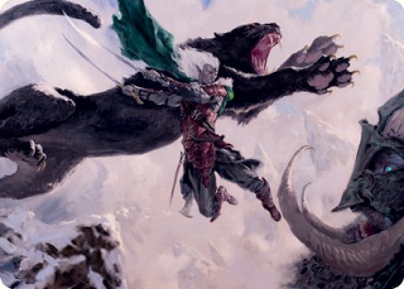 Drizzt Do'Urden Art Card [Dungeons & Dragons: Adventures in the Forgotten Realms Art Series] | Clutch Gaming