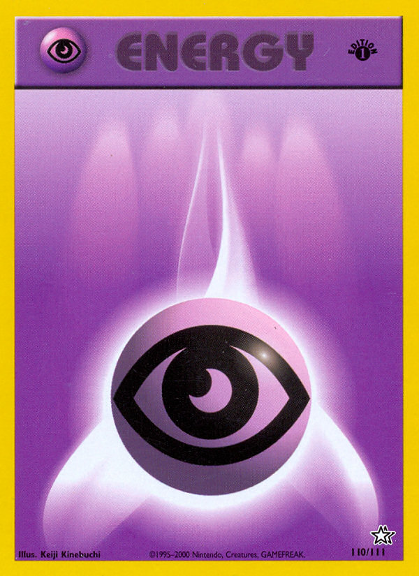 Psychic Energy (110/111) [Neo Genesis 1st Edition] | Clutch Gaming