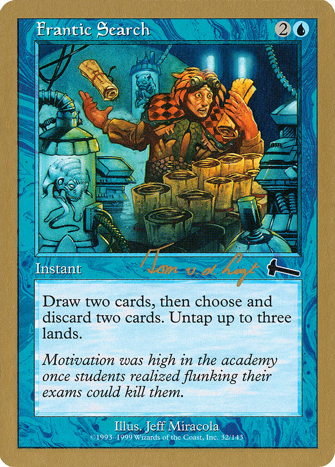 Frantic Search (Tom van de Logt) [World Championship Decks 2000] | Clutch Gaming