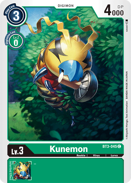 Kunemon [BT3-045] [Release Special Booster Ver.1.5] | Clutch Gaming