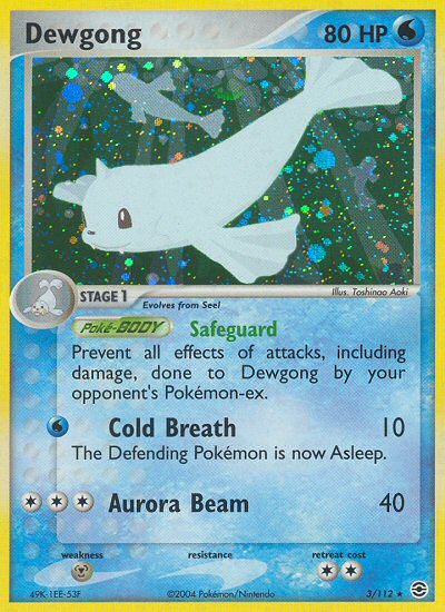 Dewgong (3/112) [EX: FireRed & LeafGreen] | Clutch Gaming