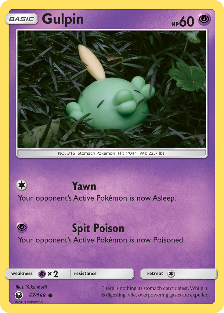 Gulpin (57/168) [Sun & Moon: Celestial Storm] | Clutch Gaming