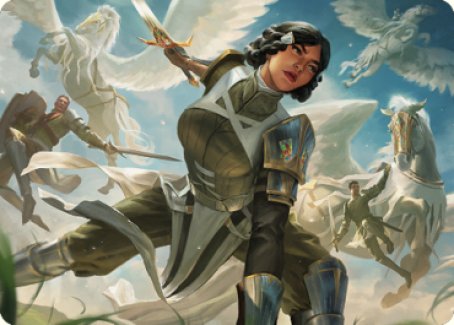 Resolute Reinforcements Art [Dominaria United Art Series] | Clutch Gaming