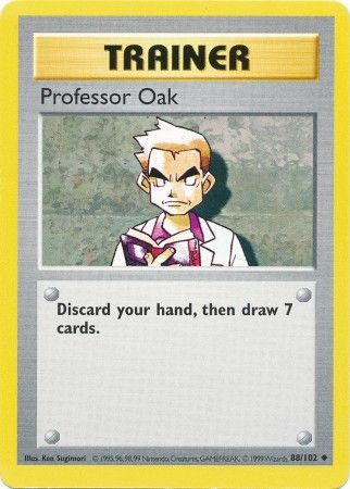 Professor Oak (88/102) [Base Set Shadowless Unlimited] | Clutch Gaming