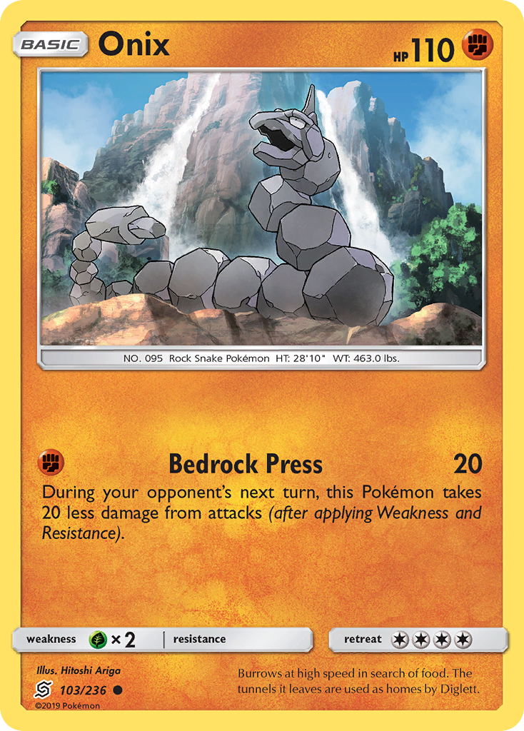 Onix (103/236) [Sun & Moon: Unified Minds] | Clutch Gaming