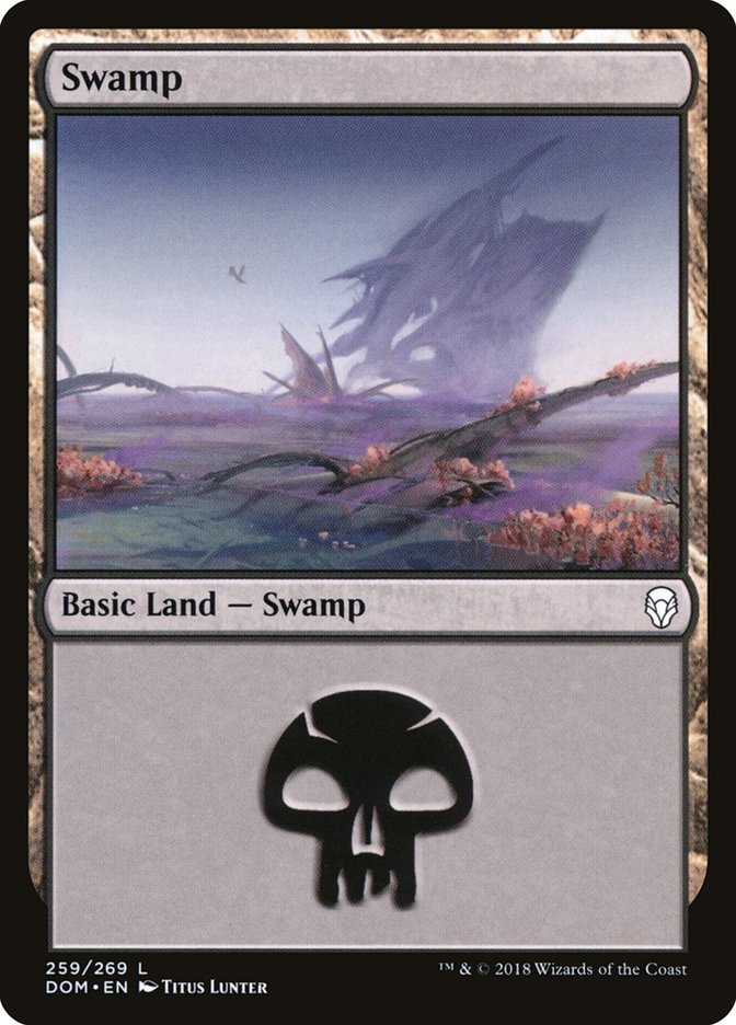 Swamp (259) [Dominaria] | Clutch Gaming