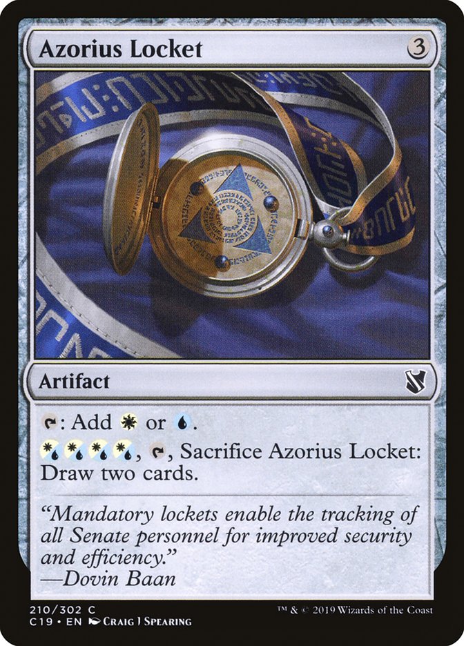 Azorius Locket [Commander 2019] | Clutch Gaming