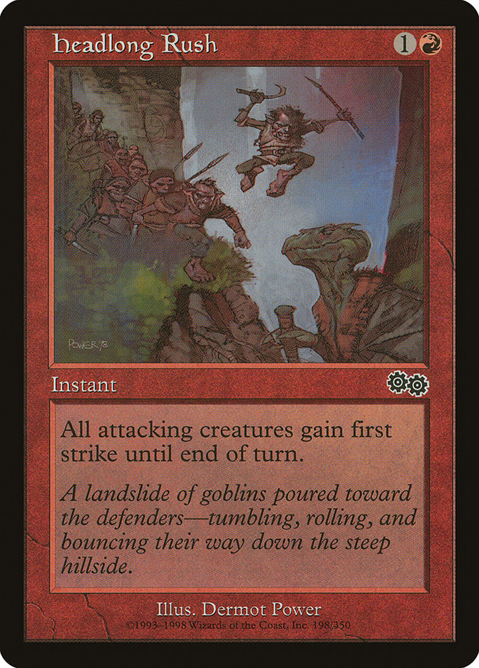 Headlong Rush [Urza's Saga] | Clutch Gaming