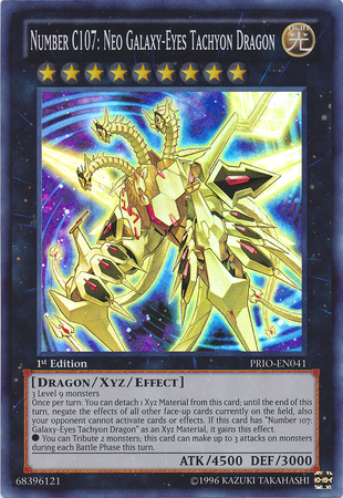 Number C107: Neo Galaxy-Eyes Tachyon Dragon [PRIO-EN041] Ultimate Rare | Clutch Gaming