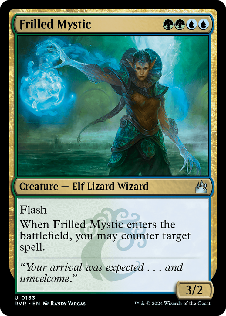 Frilled Mystic [Ravnica Remastered] | Clutch Gaming