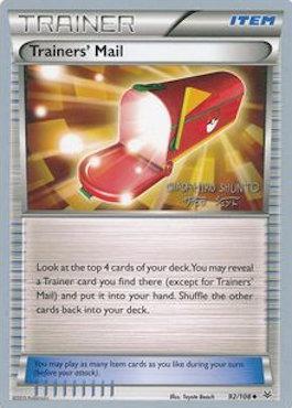 Trainers' Mail (92/108) (Black Dragon - Shuntu Sadahiro) [World Championships 2016] | Clutch Gaming