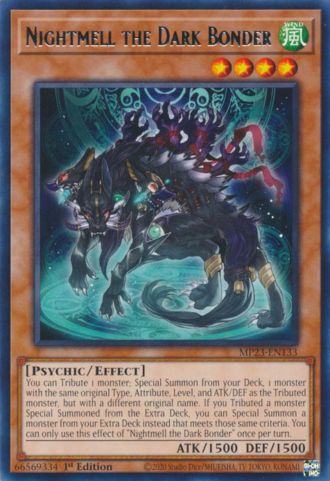 Nightmell the Dark Bonder [MP23-EN133] Rare | Clutch Gaming