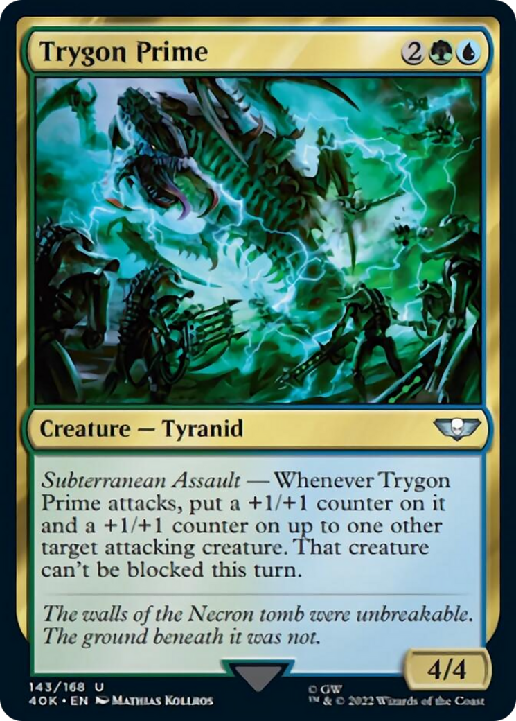 Trygon Prime (Surge Foil) [Warhammer 40,000] | Clutch Gaming