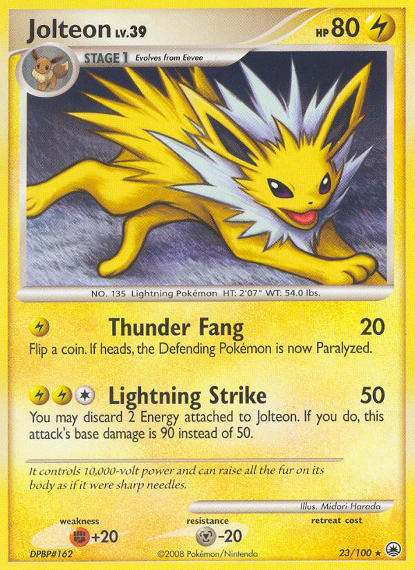 Jolteon (23/100) [Diamond & Pearl: Majestic Dawn] | Clutch Gaming