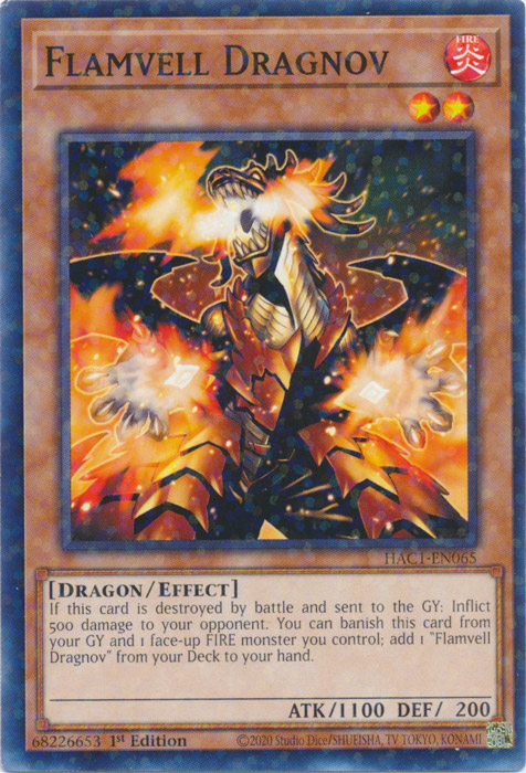 Flamvell Dragnov (Duel Terminal) [HAC1-EN065] Common | Clutch Gaming