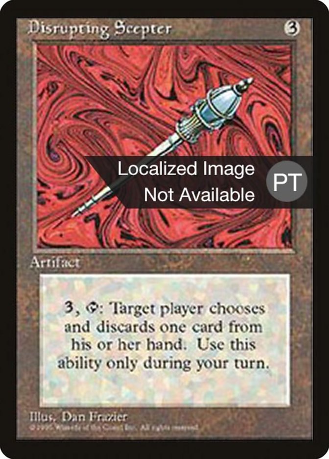 Disrupting Scepter [Fourth Edition (Foreign Black Border)] | Clutch Gaming