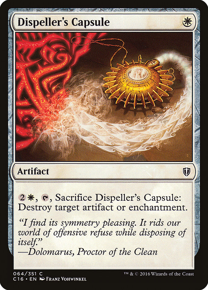 Dispeller's Capsule [Commander 2016] | Clutch Gaming