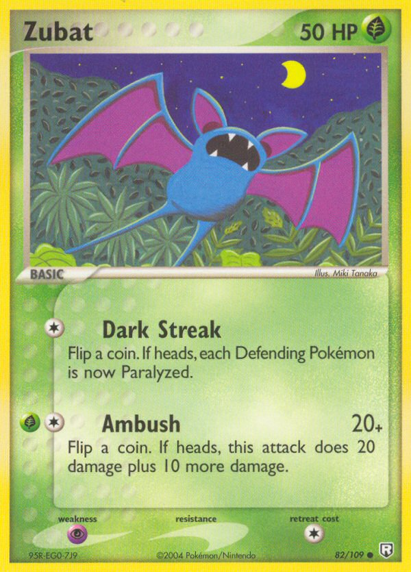 Zubat (82/109) [EX: Team Rocket Returns] | Clutch Gaming