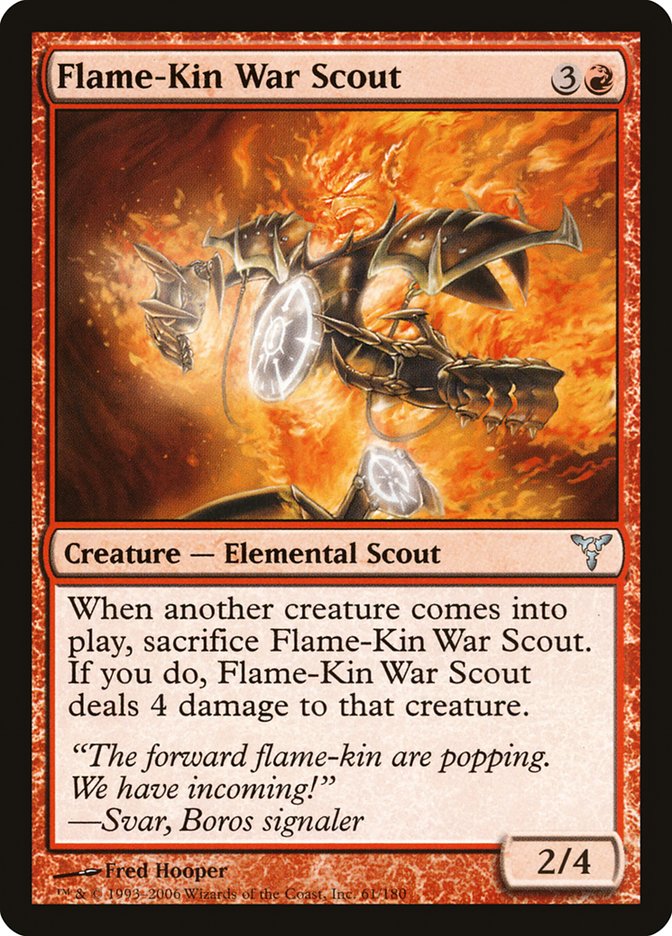 Flame-Kin War Scout [Dissension] | Clutch Gaming