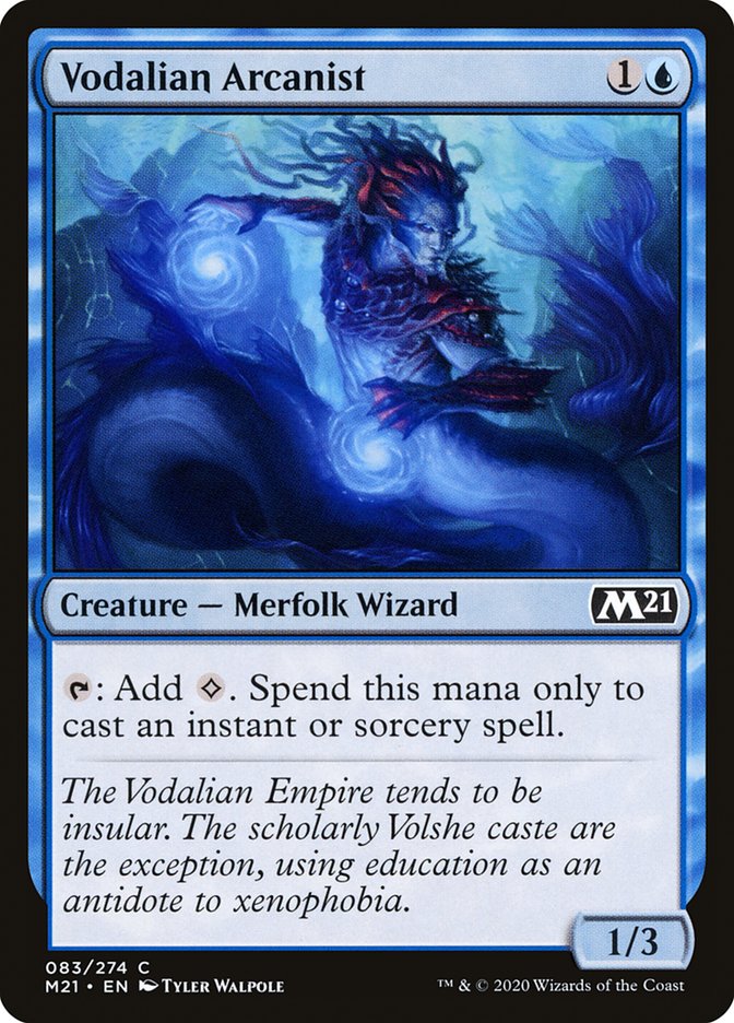 Vodalian Arcanist [Core Set 2021] | Clutch Gaming