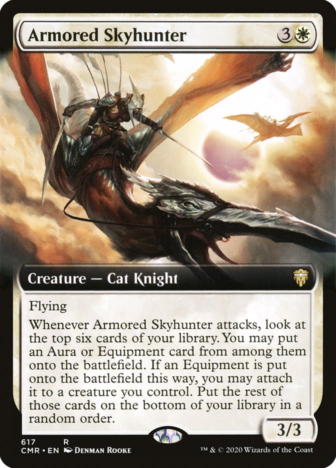 Armored Skyhunter (Extended Art) [Commander Legends] | Clutch Gaming