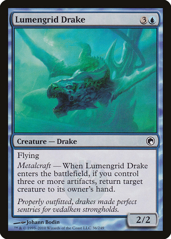 Lumengrid Drake [Scars of Mirrodin] | Clutch Gaming