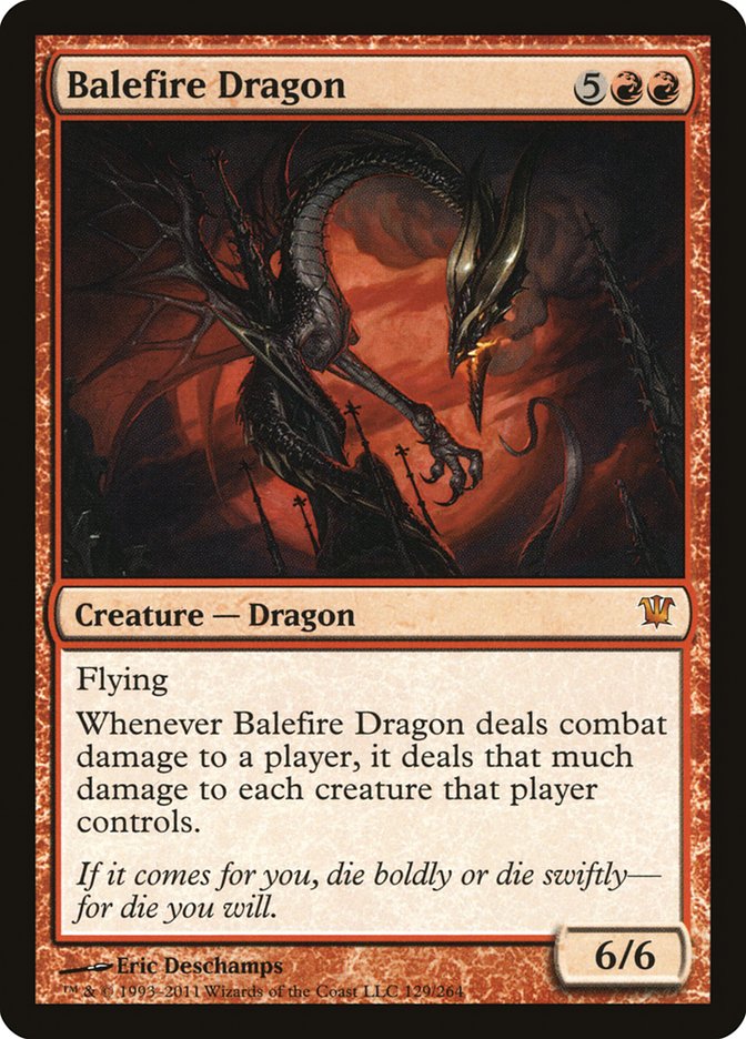 Balefire Dragon [Innistrad] | Clutch Gaming