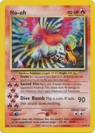 Ho-oh (7/64) [Neo Revelation Unlimited] | Clutch Gaming