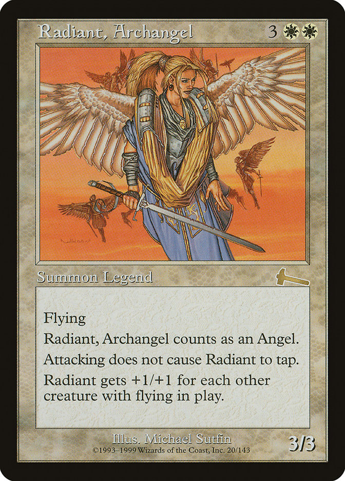 Radiant, Archangel [Urza's Legacy] | Clutch Gaming