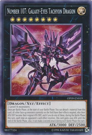 Number 107: Galaxy-Eyes Tachyon Dragon [OP09-EN019] Common | Clutch Gaming