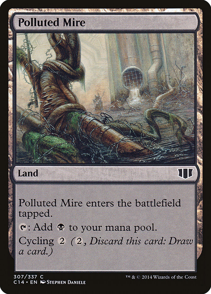 Polluted Mire [Commander 2014] | Clutch Gaming