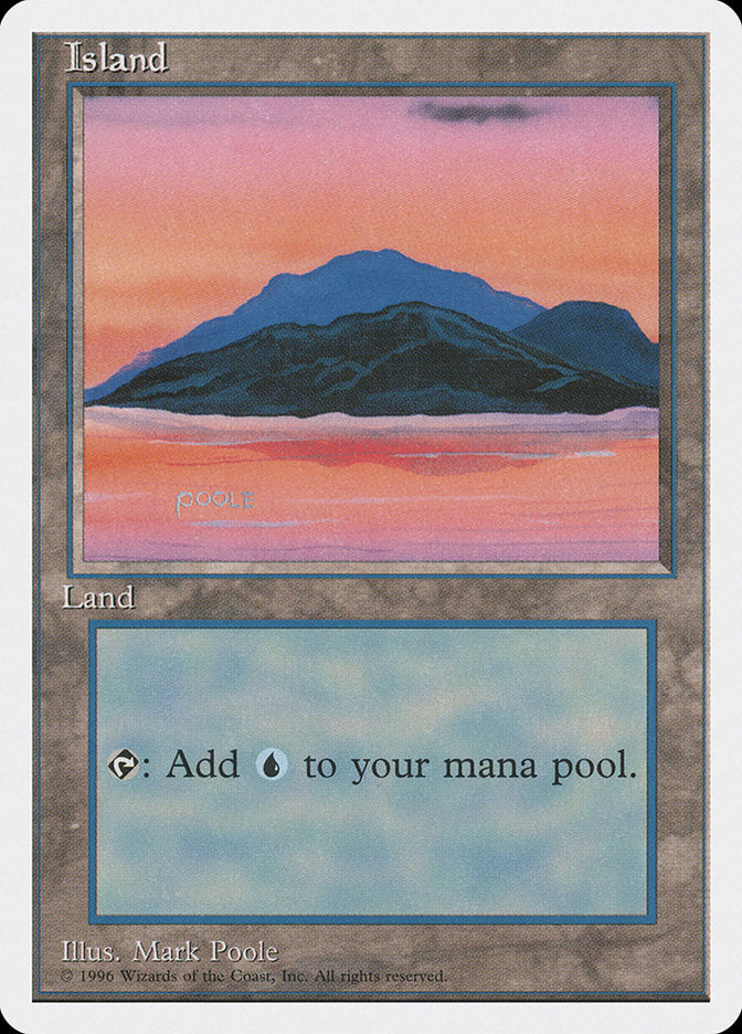 Island (Signature on Bottom Left) [Introductory Two-Player Set] | Clutch Gaming