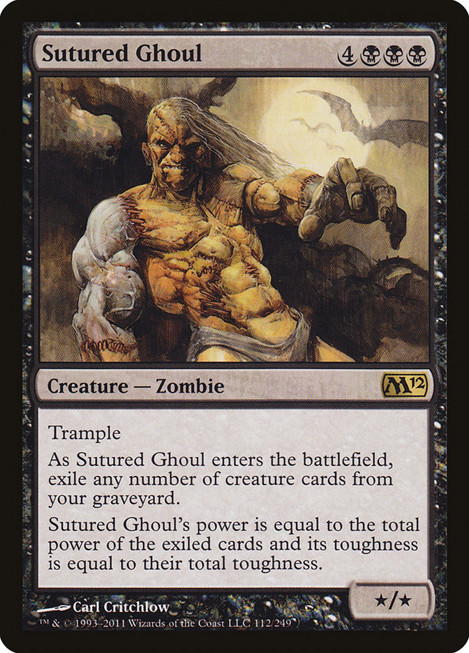 Sutured Ghoul [Magic 2012] | Clutch Gaming