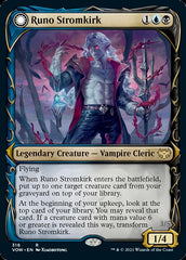 Runo Stromkirk // Krothuss, Lord of the Deep (Showcase Fang Frame) [Innistrad: Crimson Vow] | Clutch Gaming