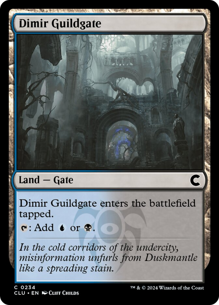 Dimir Guildgate [Ravnica: Clue Edition] | Clutch Gaming