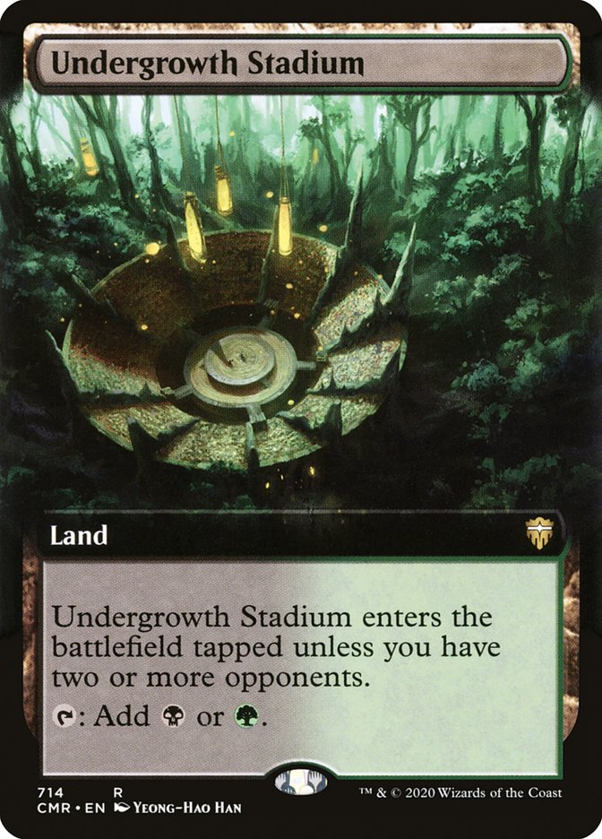 Undergrowth Stadium (Extended Art) [Commander Legends] | Clutch Gaming