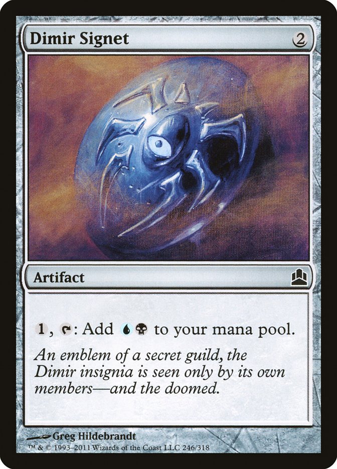 Dimir Signet [Commander 2011] | Clutch Gaming