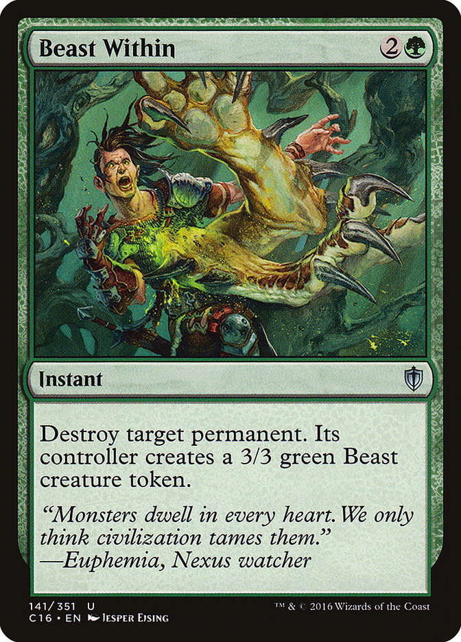 Beast Within [Commander 2016] | Clutch Gaming