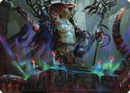 Sivriss, Nightmare Speaker Art Card (32) [Commander Legends: Battle for Baldur's Gate Art Series] | Clutch Gaming