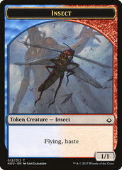 Dreamstealer // Insect Double-Sided Token [Hour of Devastation Tokens] | Clutch Gaming