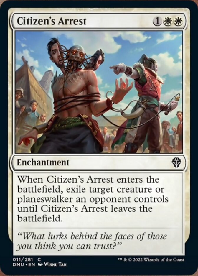 Citizen's Arrest [Dominaria United] | Clutch Gaming