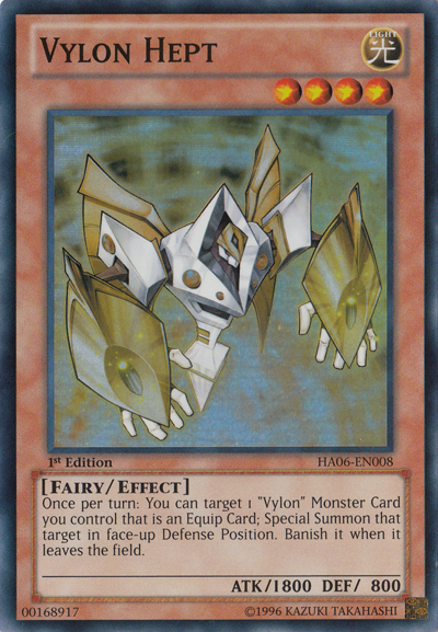 Vylon Hept [HA06-EN008] Super Rare | Clutch Gaming