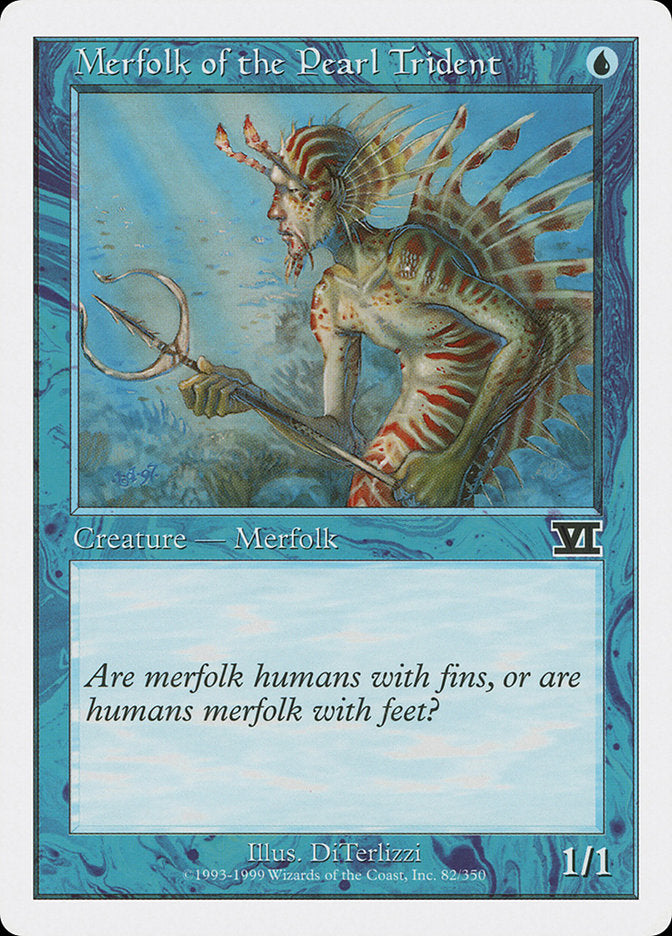 Merfolk of the Pearl Trident [Classic Sixth Edition] | Clutch Gaming