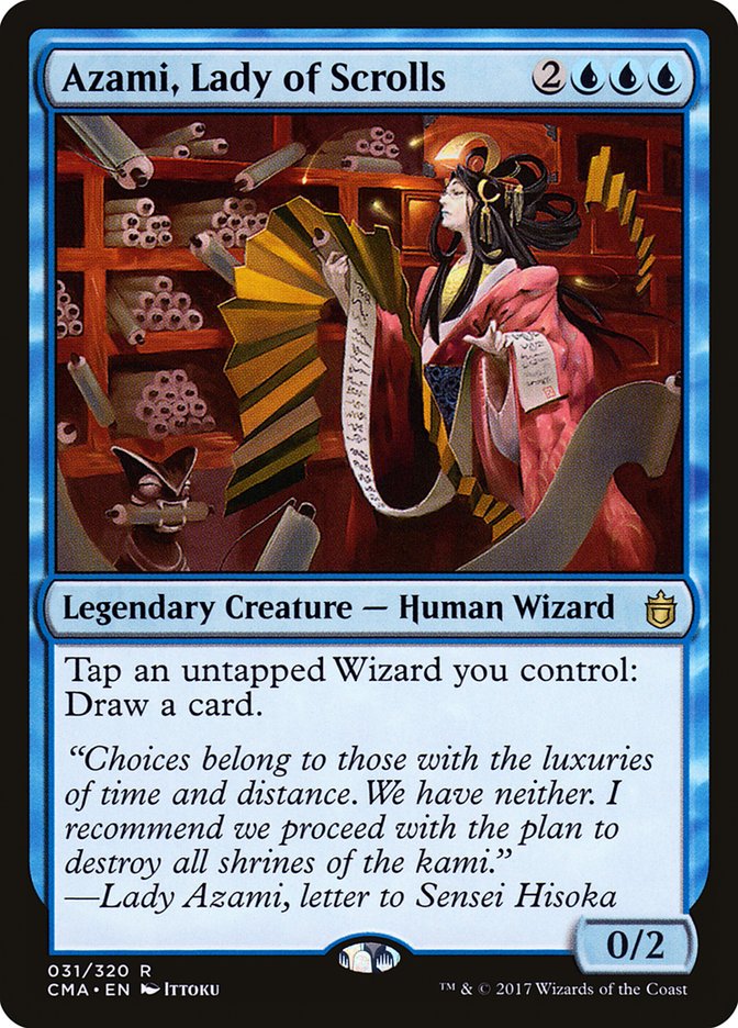 Azami, Lady of Scrolls [Commander Anthology] | Clutch Gaming