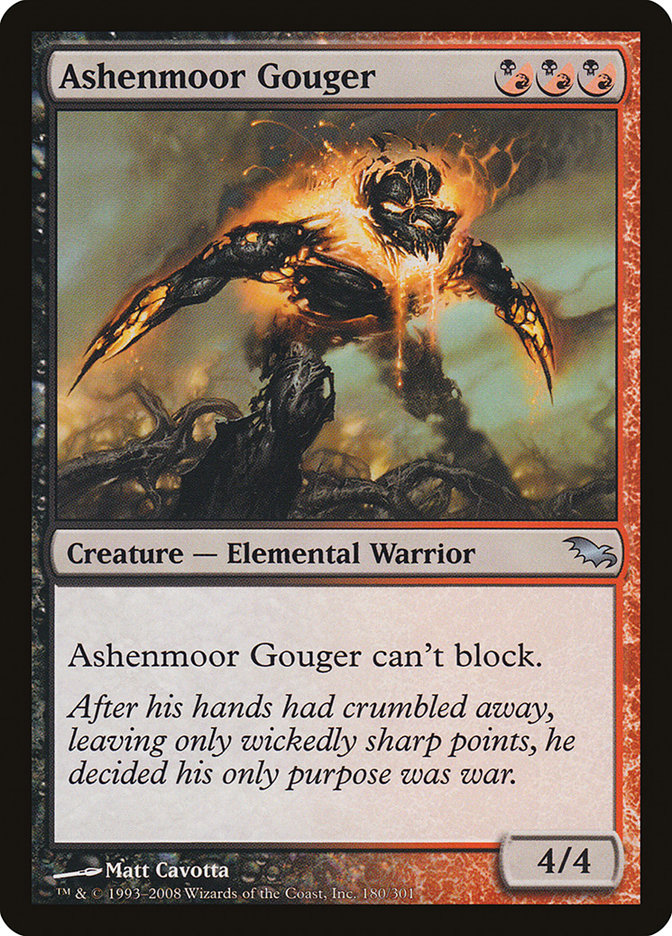 Ashenmoor Gouger [Shadowmoor] | Clutch Gaming