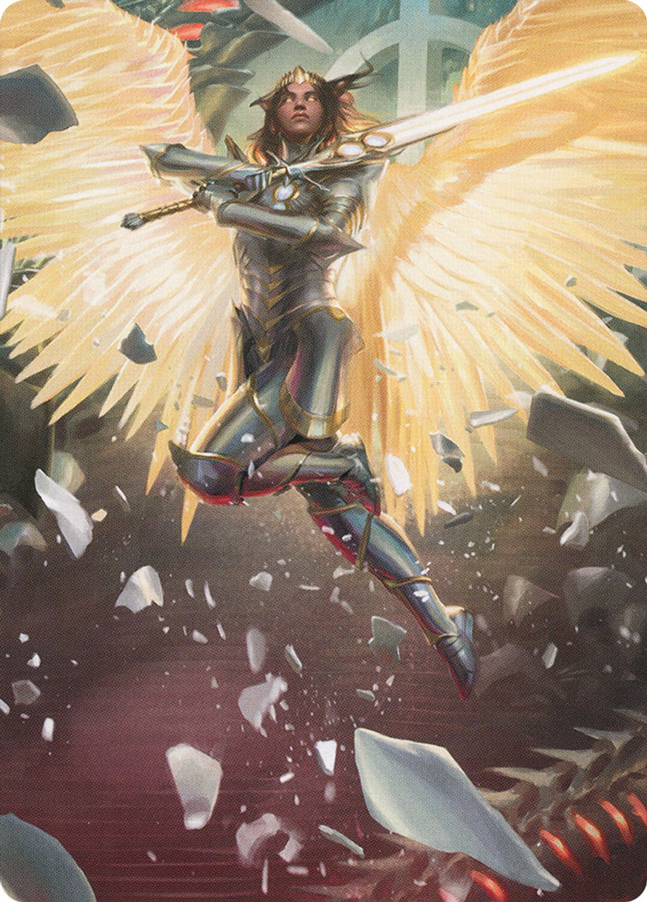 Archangel Elspeth Art Card [March of the Machine Art Series] | Clutch Gaming