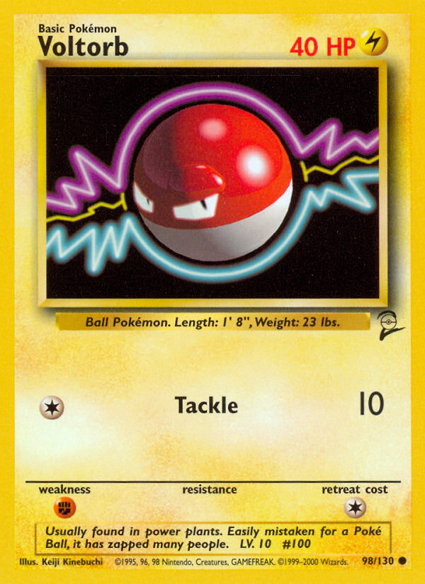 Voltorb (98/130) [Base Set 2] | Clutch Gaming