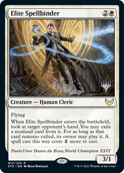 Elite Spellbinder (Promo Pack) [Strixhaven: School of Mages Promos] | Clutch Gaming