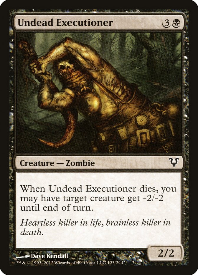 Undead Executioner [Avacyn Restored] | Clutch Gaming